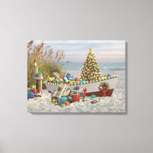 Alan Giana "Nautical Noel" Canvas Print