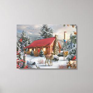 Alan Giana "New Friends" Canvas Print