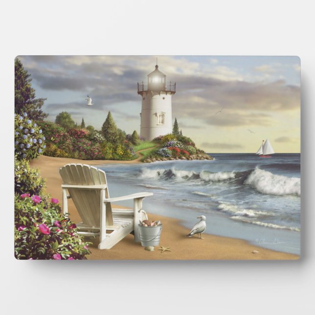 Alan Giana "The Perfect Place" Easel Plaque (Front)