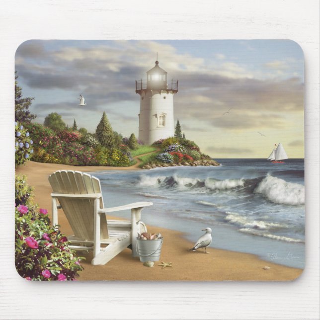 Alan Giana "The Perfect Place" Mouse Pad (Front)