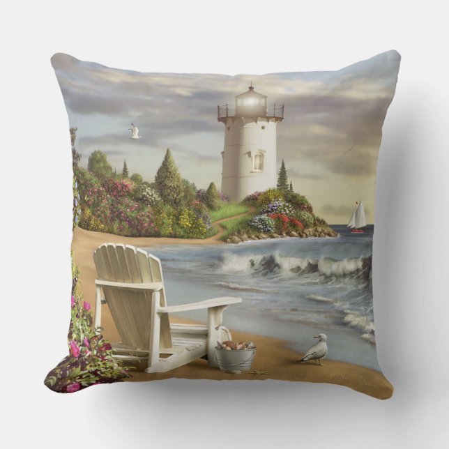 Alan Giana "The Perfect Place" Pillow (Front)