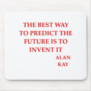 alan kay quote mouse mat