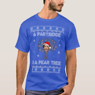 Alan Partridge In A Pear Tree Christmas T-Shirt