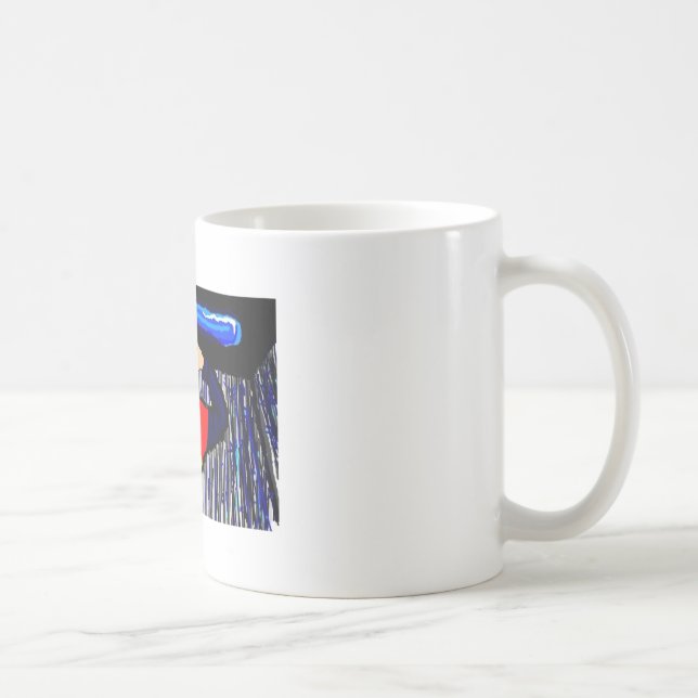 Alan Partridge Lapdance Drawing Coffee Mug (Right)