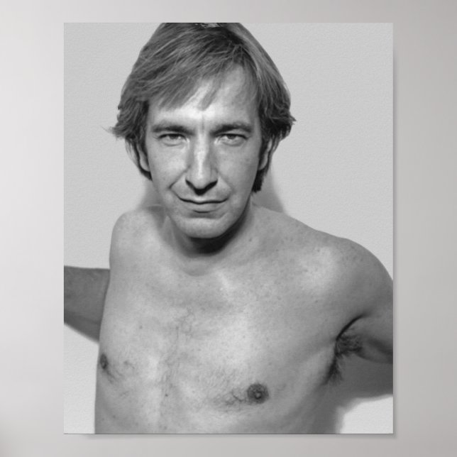 Alan Rickman  Poster (Front)
