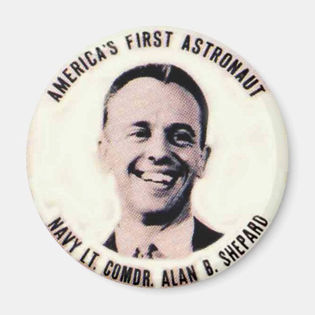 Alan Shepard - Magnet (Front)