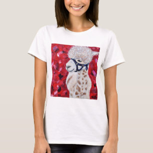Alan the Alpaca Painting T-Shirt