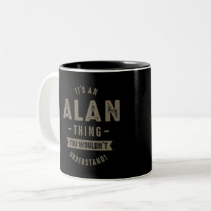 Alan Thing Two-Tone Coffee Mug