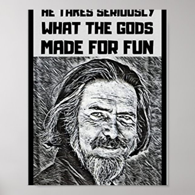 Alan Watts  Poster (Front)