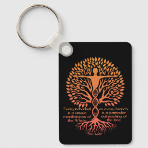 Alan Watts – The Tree of Life & Unity Key Ring