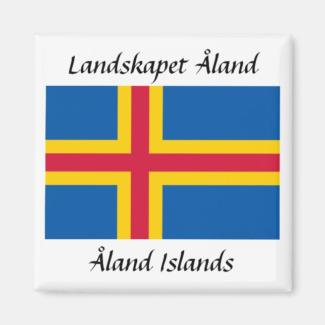 Åland Islands Magnet (Front)
