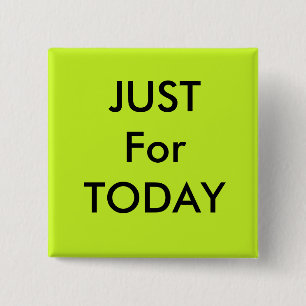 alanon 15 cm square badge