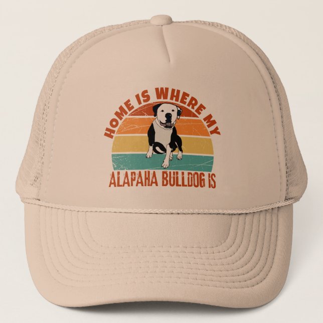 Alapaha Alapaha Blue Blood Bulldog Alapaha Bulldog Trucker Hat (Front)