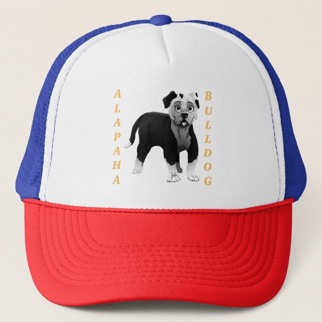 Alapaha Alapaha Blue Blood Bulldog Alapaha Bulldog Trucker Hat (Front)
