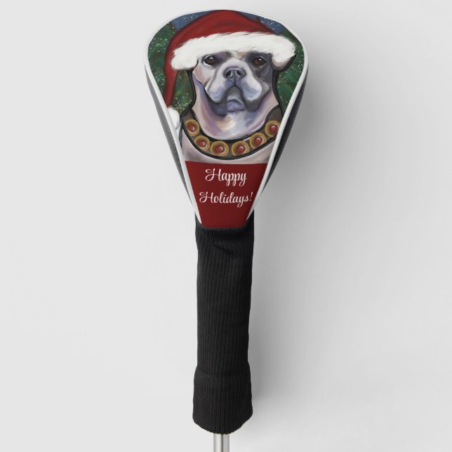 Alapaha Blue Blood Bulldog Golf Head Cover (Front)