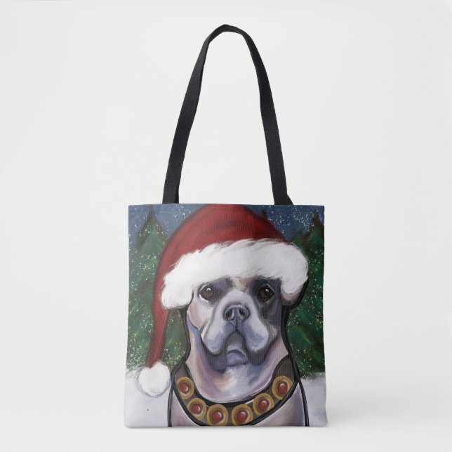 Alapaha Blue Blood Bulldog Tote Bag (Front)