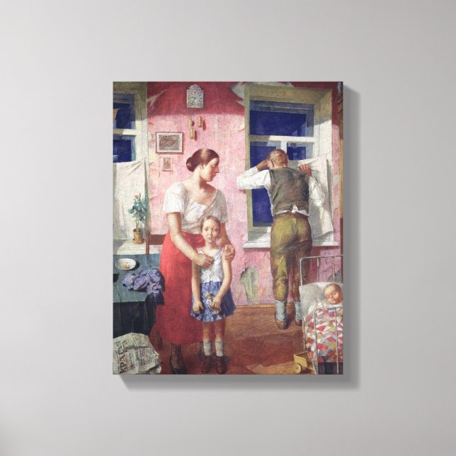 Alarm, 1934 canvas print (Front)