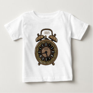 Alarm clock cartoon illustration baby T-Shirt