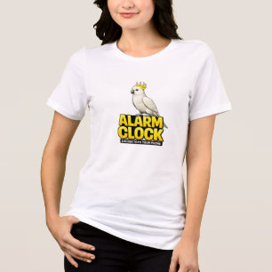 Alarm Clock Cockatoo Tri-Blend Shirt