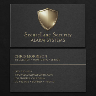 Alarm Systems Business Card