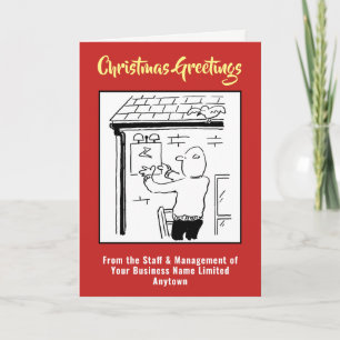 Alarms or Home Security Christmas Card