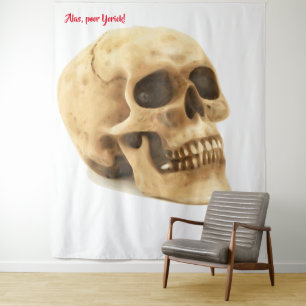 Alas Poor Yorick Tapestry