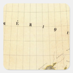 Alaska 13 square sticker