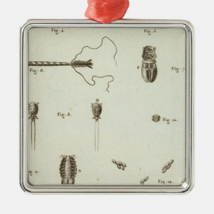 Alaska 3 metal tree decoration