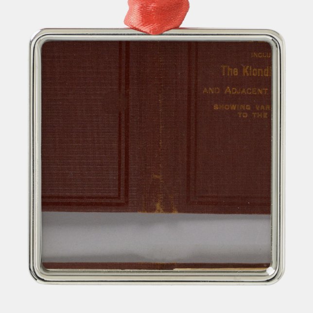 Alaska 4 metal tree decoration (Front)