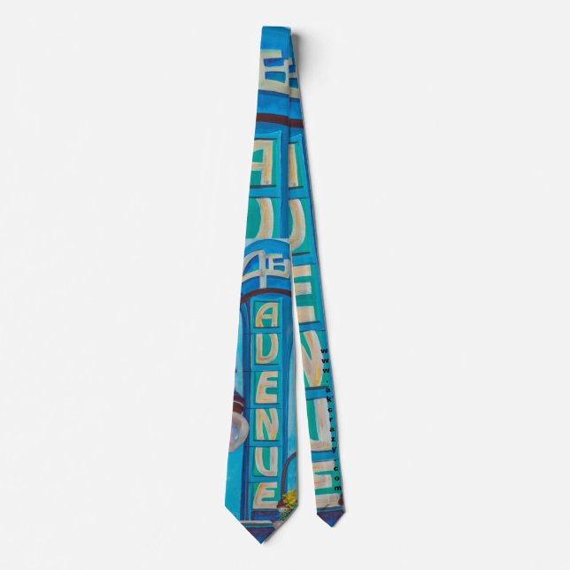 Alaska 4th Ave. Marquee Tie (Front)