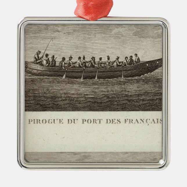 Alaska 6 metal tree decoration (Front)