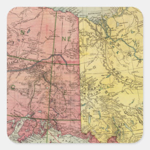 Alaska 6 square sticker