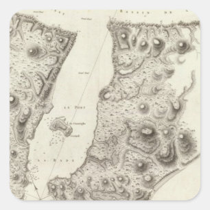 Alaska 8 square sticker