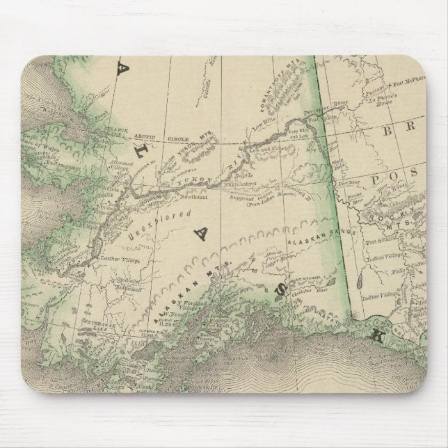 Alaska 9 mouse mat (Front)