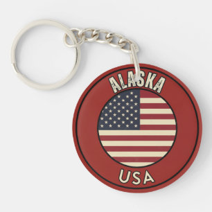 Alaska Adventure - The Last Frontier Gift Key Ring