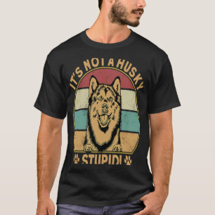 Alaska Alaskan Breed Call Me Husky One More Time M T-Shirt