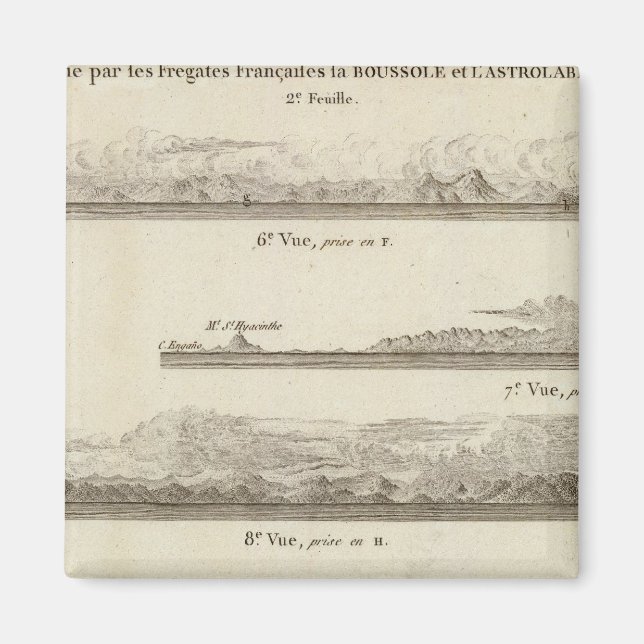 Alaska and British Columbia Magnet (Front)