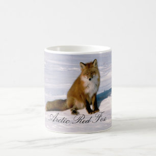 Alaska Arctic Red Fox Coffee Mug