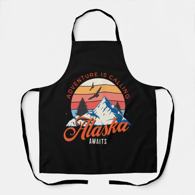Alaska Awaits! Apron (Front)