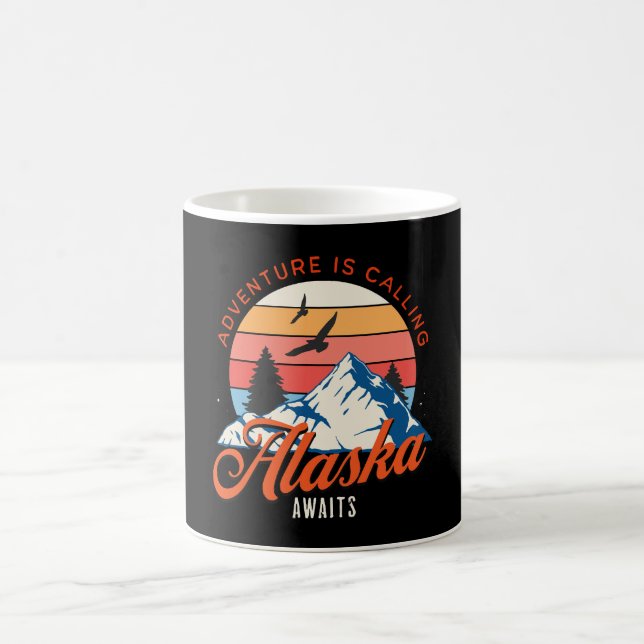 Alaska Awaits! Coffee Mug (Center)