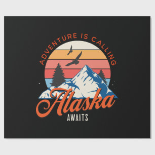 Alaska Awaits! Wrapping Paper