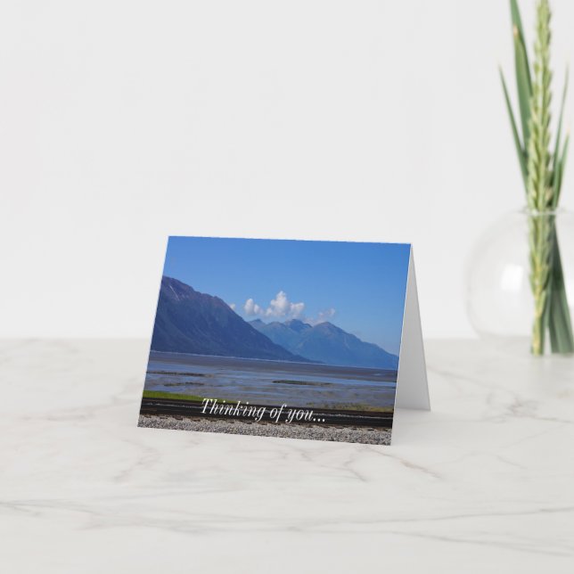 Alaska Beauty Thinking Of You Card (Front)