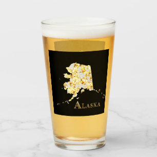 ALASKA BEER GLASS