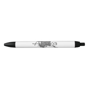 Alaska Black Ink Pen