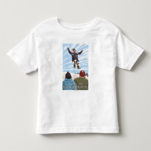 Alaska Blanket Toss - Nalukataq Festival, Toddler T-Shirt