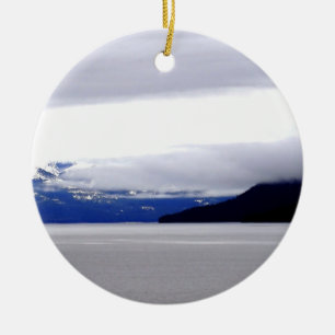 Alaska Blues Ceramic Tree Decoration