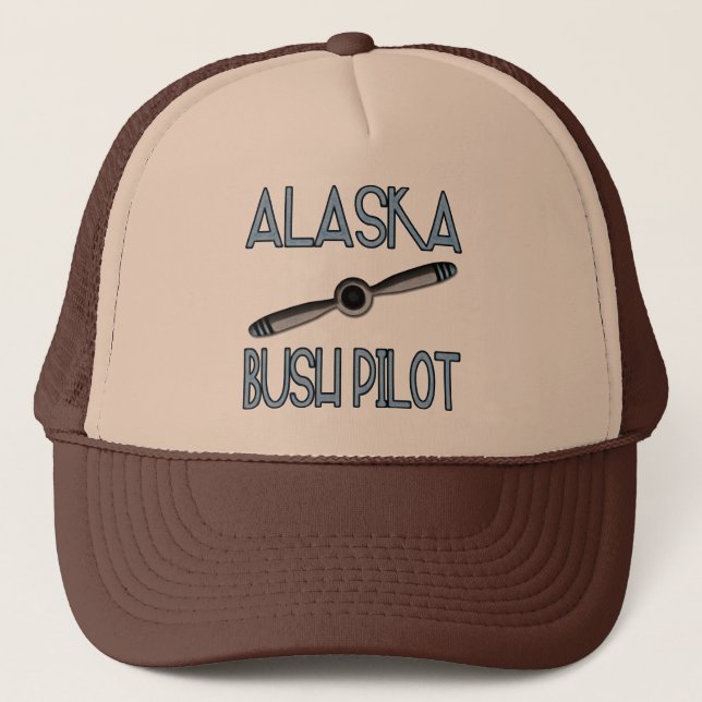Alaska Bush Pilot Trucker Hat (Front)