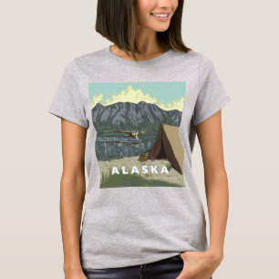 Alaska Bush Plane Gifts for Women Pilots T-Shirt