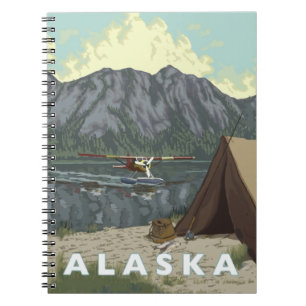 Alaska Bush Plane Souvenirs Notebook
