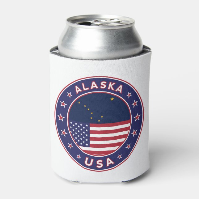 Alaska Can Cooler (Can Front)